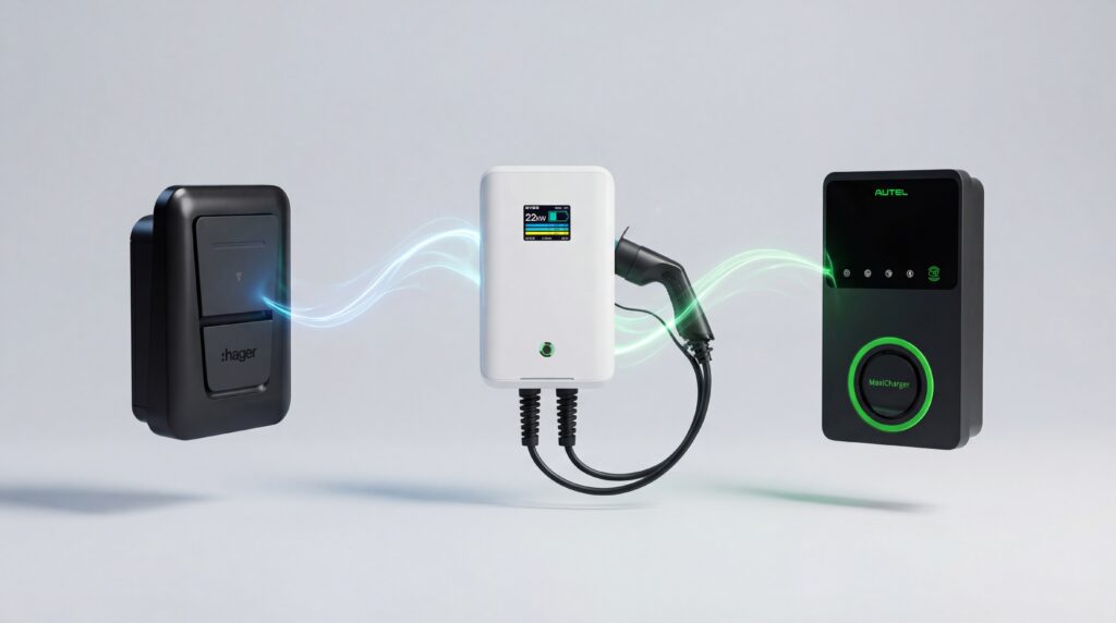 Hager Witty, Morec EV et Autel Des alternatives robustes