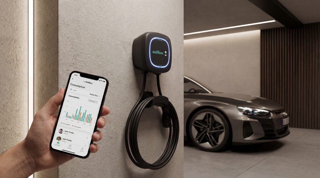 Wallbox Pulsar Plus La performance énergétique compacte