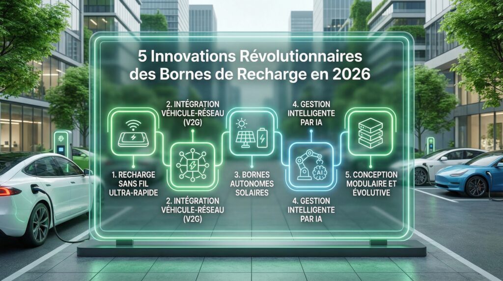 Avenir borne recharge : 5 innovations technologiques majeures pour 2026 (Guide)