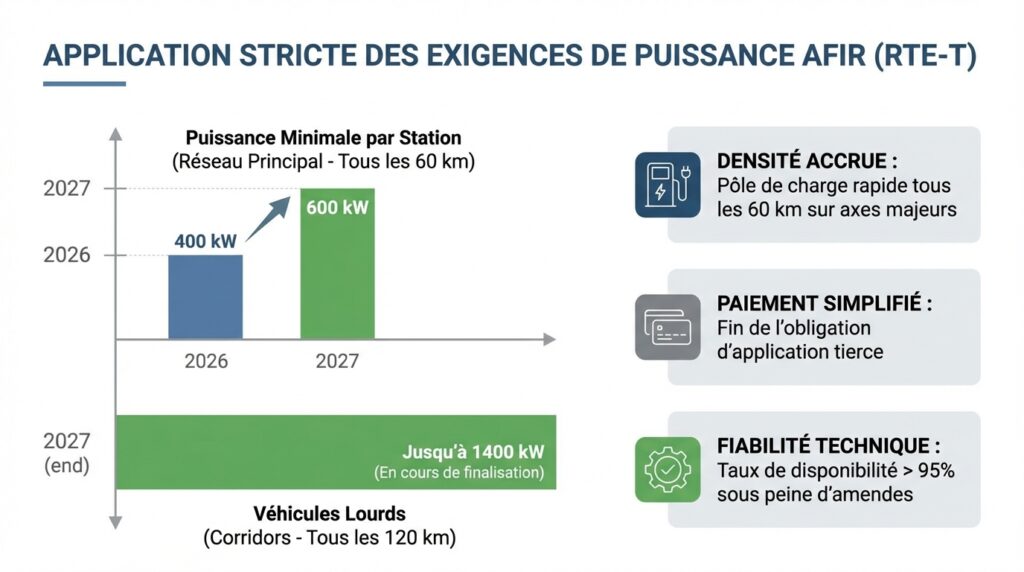 LApplication Stricte des Exigences de Puissance dici 2027