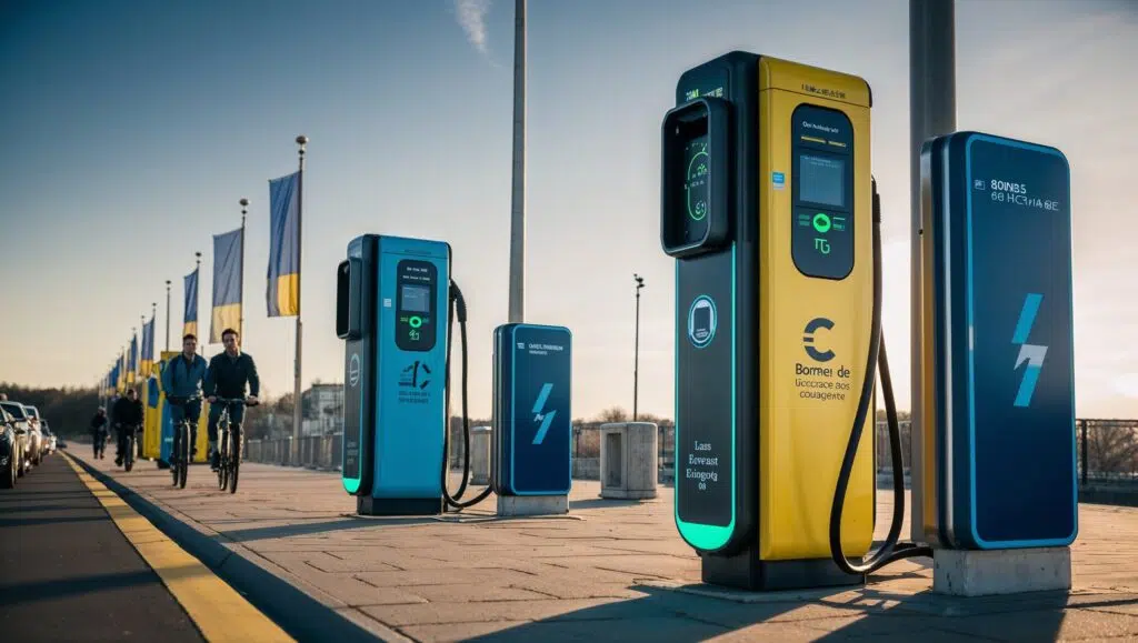 installation borne recharge vehicule electrique