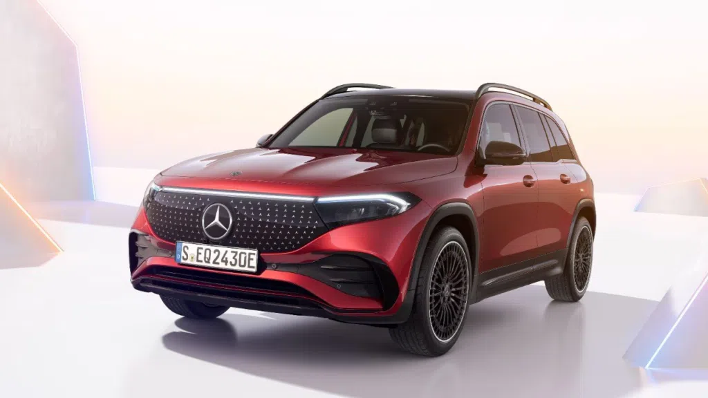 un design audacieux et fonctionnel pour le mercedes eqb