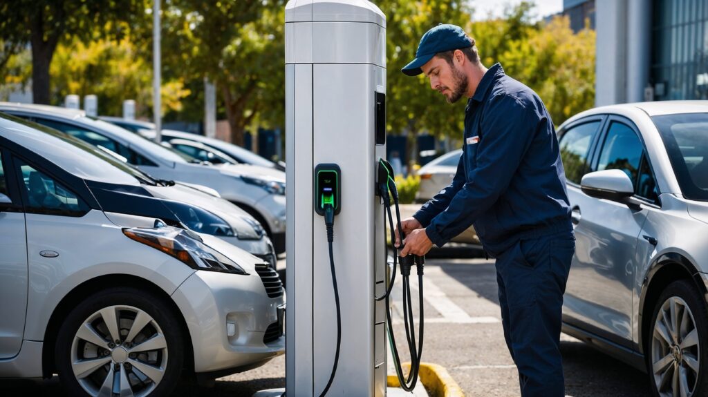 Guide d'entretien des bornes de recharge