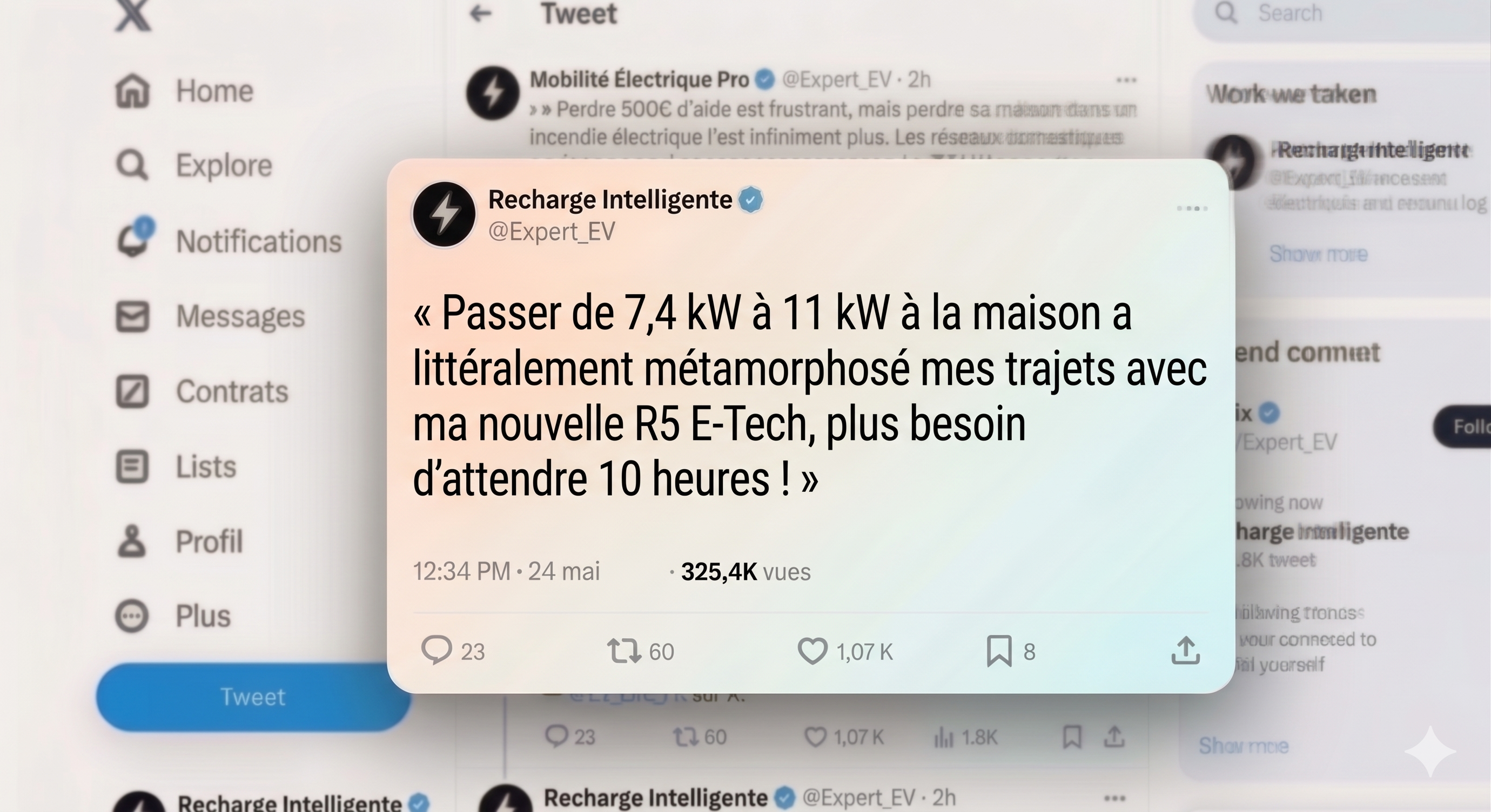 Les réactions sur XTwitter le grand débat du temps d'attente