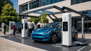 Lire la suite à propos de l’article Bornes de recharge pour voiture électrique : quelles sont les innovations à venir ?