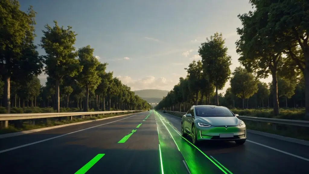 Expérimentation de l'Autoroute Électrique en 2025