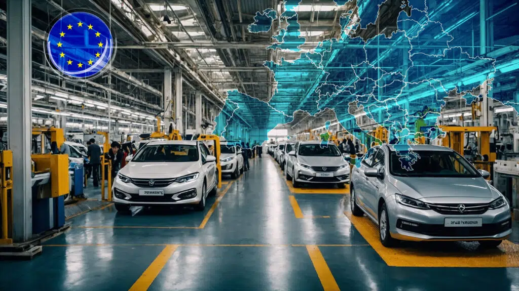 Stratégie des constructeurs automobiles chinois face aux droits de douane européens