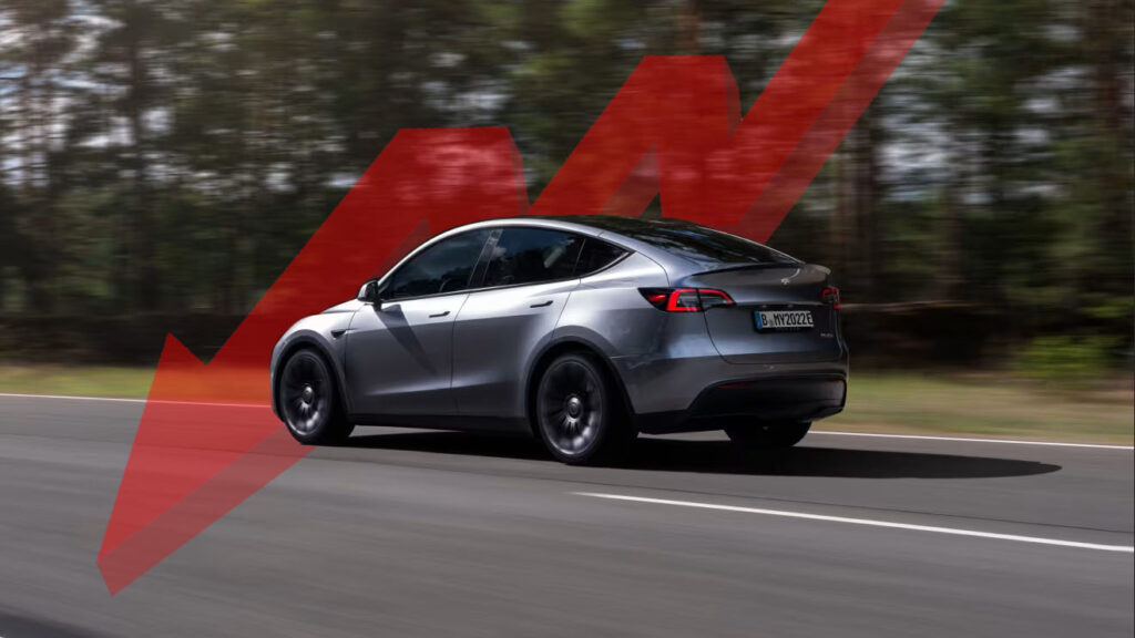 Déclin de la popularité de la Tesla Model Y
