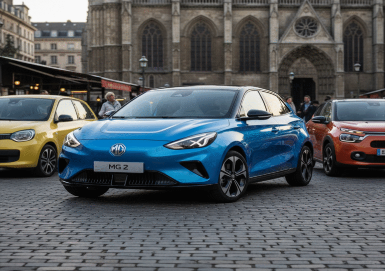 MG casse encore les prix : Voici sa nouvelle citadine électrique qui va faire trembler la Twingo et la ë-C3