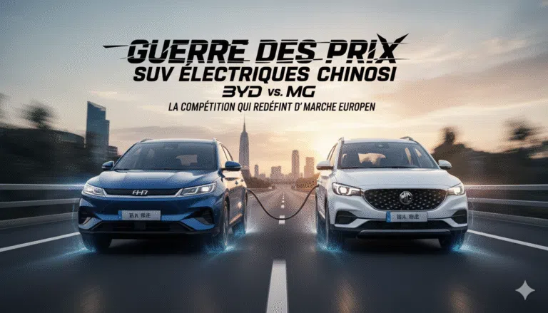 BYD vs MG L'Implacable Guerre des Prix sur les SUV Électriques Chinois