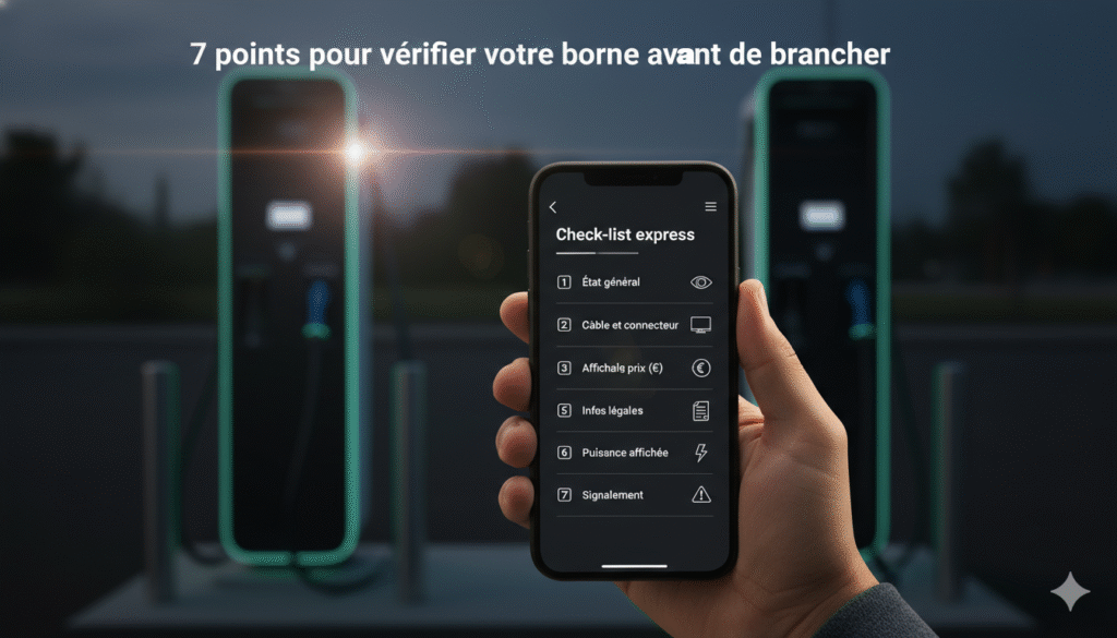 Check list express en 7 points sur site