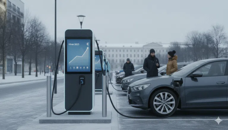Prix recharge voiture électrique hiver 2025 la hausse qui inquiète les automobilistes