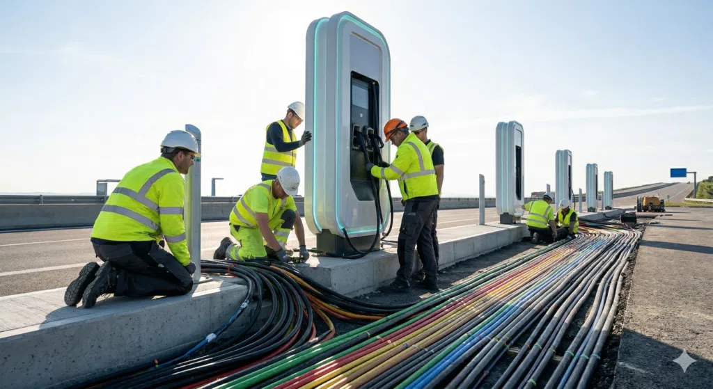 Le deploiement massif de linfrastructure electrique